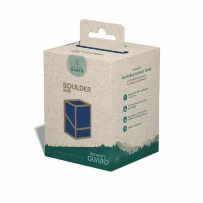 Ultimate Guard Return To Earth Boulder Deck Case 100+ Standardgröße - Blau NEU!