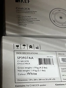 Cil 60.2CR2-Way Uni-Q in-celling Round Speaker - Picture 1 of 1