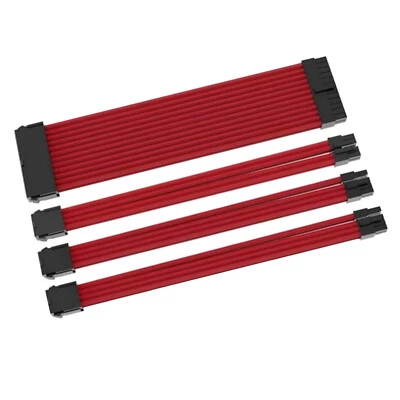 Gaming PC PSU Extension Power Cord Cable for CPU GPU Graphics Cards motherboar2N - Image 1 of 4