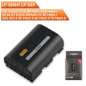 Batería de repuesto LP-E6P para Canon EOS R5 Mark I 5DMark IV 5D R6 Mark II 6D 90D - Imagen 1 de 7