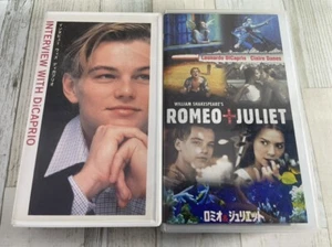 Romeo & Juliet Interview with DiCaprio VHS Set of 2 Japanese Version USED Items - Picture 1 of 12