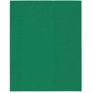 Bolsas de plástico abiertas planas de polietileno Plymor 8" x 10", verde 2 mil - Imagen 1 de 4