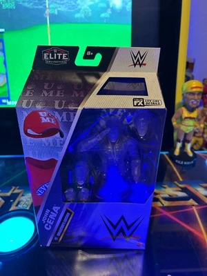 Boneco de ação WWE Elite John Cena edição de colecionador luta livre invisível novo na caixa - Imagem 1 de 4