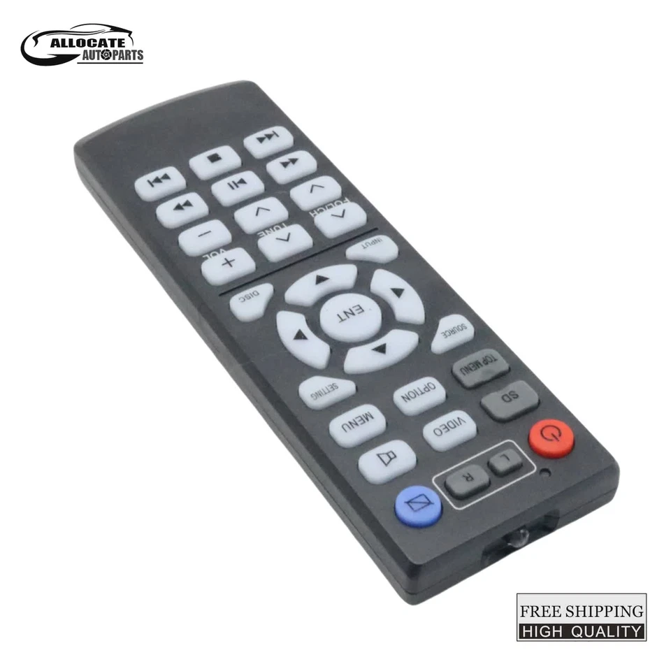 Learning Remote Rear DVD Entertainment 86170-60090 For 2015-2021 Lexus LX570 Foto 1 de 4