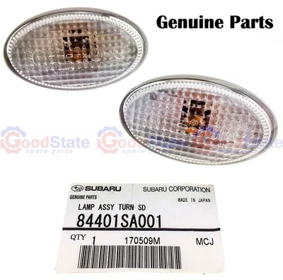 GENUINE Subaru Forester Liberty Impreza WRX STI Side Marker Guard Indicator x2 - Image 1 of 4