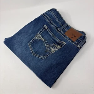 Wrangler 20X Men Jeans 44x34 Blue Denim Vintage Western Cowboy Boot Cut Style 42 - Picture 1 of 7