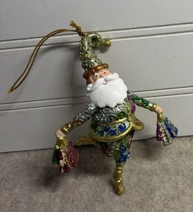 Weihnachtsmann mehrfarbig Weihnachtsschmuck Uno Alla Volta NEU - Bild 1 von 3