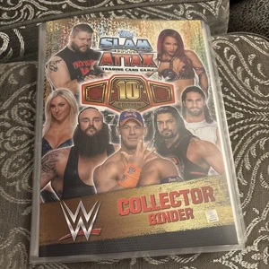 WWE Slam Attax 2017 10th Edition Topps Cards & Binder Near Complete Set 245/361 - Picture 1 of 7