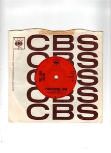 LOVE AFFAIR - EVERLASTING LOVE / GONE ARE THE SONGS ECT. UK 1967 ORIG 7". VG+ - Picture 1 of 2