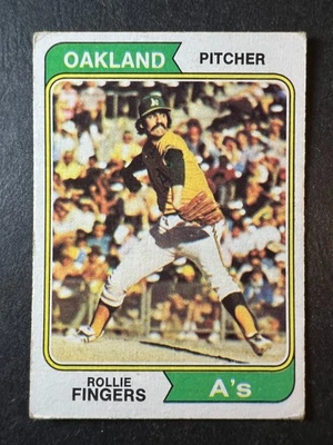 Topps Rollie Fingers #212 1974 arrugado - 50 % de descuento 5 o más por menos de $5 Foto 1 de 2