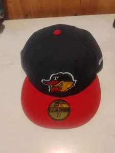 Gorra ajustada New Era 59Fifty Toledo Mudhens Grandes Ligas de béisbol, talla 7 1/2 - Imagen 1 de 6