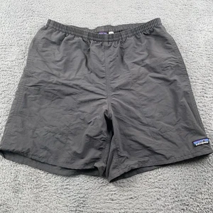 Patagonia Baggies Shorts Mens Medium Gray 7" Netplus Shells Lined Swim Outdoor - Picture 1 of 9