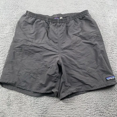 Patagonia Baggies Shorts Mens Medium Gray 7" Netplus Shells Lined Swim Outdoor - Image 1 of 4
