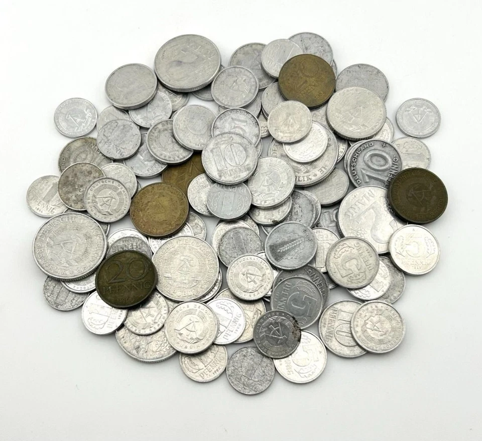 Lot De 100 Pièces De 1 Pfennig À 2 Mark - Photo 1/1