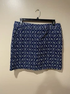Karen Scott Skort mit maritimen Motiven und Taschen ~ Gr. 16 ~ Neu mit Etikett ⭐️ - Bild 1 von 8
