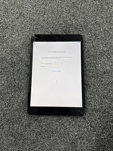 Apple iPad Mini - A1432 - 16GB - Blue - LCD Cracked (WiFi)  - iCloud - Picture 1 of 3