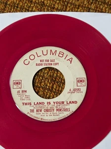 45 RPM New Christy Minstrels COLUMBIA DJ 42592 This land is your Land VG - Picture 1 of 2