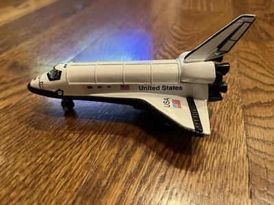 Transbordador Espacial EE. UU. Modelo Die Cast Fuerte Acción Retroceso 5" 🧑‍🚀👩‍🚀👨‍🚀 Foto 1 de 4