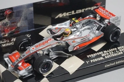 1:43 MINICHAMPS 530074312 Vodafone McLaren Mercedes MP4-21 2007 L.Hamilton #2 - Image 1 of 4