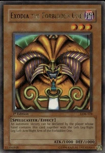 Exodia the Forbidden One MP 1st Ed NA Print Ultra LOB-124 Yu-Gi-Oh! - Bild 1 von 2
