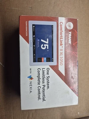 TRANE XL1050 SMART THERMOSTAT New Sealed TZON1050AC52ZB - Image 1 of 2