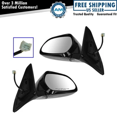 Par de espejos retrovisores eléctricos con memoria térmica lado conductor y pasajero para 03-09 Lexus GX470 Foto 1 de 4