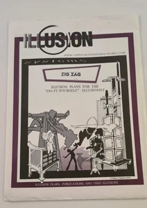 ILLUSION Systems ZIG ZAG instructions plans Osborne magic - Picture 1 of 1