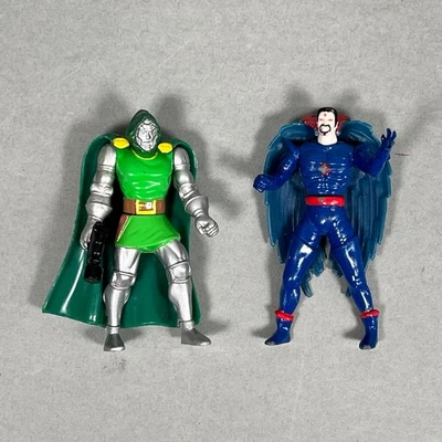 Juego de diecast Toy Biz Marvel Heavy Metal Heroes Doctor Doom Mr Sinister 1997 2,75" Foto 1 de 4