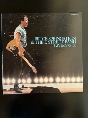 Bruce Springsteen & The E Street Band Live/1975-1985 3 Audio Cassettes Unopened - Image 1 of 4