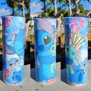Stitch Sublimation Edelstahl Becher 20oz Neu - Bild 1 von 1