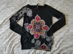 Jersey de mujer Desigual, talla S, multicolor, viscosa, poliéster - Imagen 1 de 5
