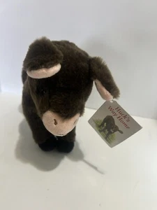 Peluche Mary Meyer raro Hucks Way Home bambino mucca peluche 10" giocattolo - Foto 1 di 8