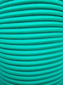 30m cuerda expansora verde + 20 ganchos espirales 6 mm cuerda de goma cuerda de lona medidor lona - Imagen 1 de 2