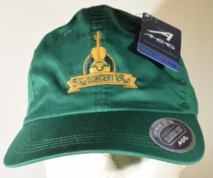 The Concert Cup Strap Back Hat Ahead Green Golf Tag Classic Cut - Picture 1 of 7