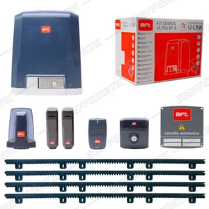 KIT cancello scorrevole BFT R925266 00002 DEIMOS BT A400 24V + 4 mt CREMAGLIERA