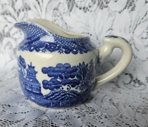 Blue Willow (No Gold, "Japan" Only) by Japan - Picture 1 of 6