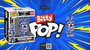 FUNKO BITTY POP - FIVE NIGHTS AT FREDDYS - #215 NIGHTMARE BONNIE  MINI FIGUR - Picture 1 of 3