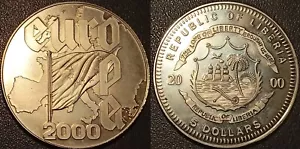 Liberia - 5 Dollar 2000 EUROPA ! UNC ! - Bild 1 von 1