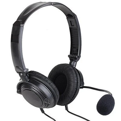 Double Earmuff VOX Headset Foldable for Motorola Radio GP68 CP150 GP88 CP200 - Image 1 of 4