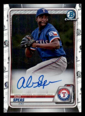2020 Bowman Chrome Prospect AUTO #CPAAS Alvaro Seijas - Image 1 of 2