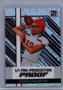 George Macintyre 2024 Leaf Football 1/1 Pre Production Proof - Picture 1 of 1