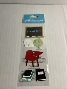 Pegatinas días escolares | Álbum de recortes dimensional | Aula boutique de Jolee - Imagen 1 de 1