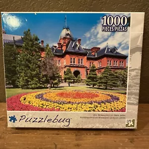 New Puzzlebug 1000 Piece Puzzle Old Hokkaido City Hall Japan Sealed #3709 - Picture 1 of 3