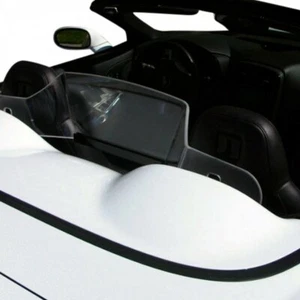 CLEAR WindRestrictor® Deflector Blocker Screen For 05-13 Corvette C6 Convertible - Picture 1 of 5