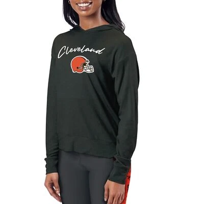 Sudadera Certo By Northwest NFL para mujer Cleveland Browns Sesión, carbón Foto 1 de 2