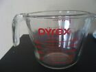 Pyrex Prepware 1-Cup Measuring Cup Clear with Red Measurements