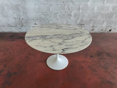 Tulip table Knoll International - Arabescato marble dia. cm 120 - Bild 1 von 4