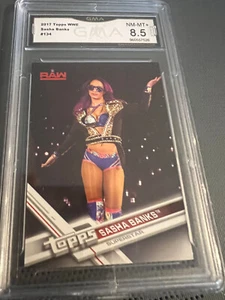 SASHA BANKS 2017 TOPPS WWE SUPERSTAR # 134 GRADO 8,5 L@@@K - Imagen 1 de 2