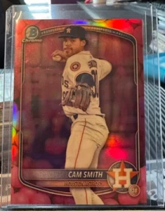 Paquete de bocadillos Bowman Cam Smith 2025 refractor de chicle SSP ASTROS🔥SSP - Imagen 1 de 2