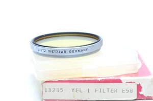 Leica E Leitz Yellow E58 Lens Filter 13235 - Picture 1 of 2